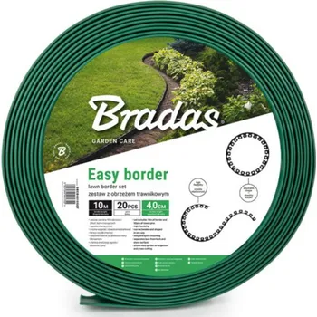 Bradas Easy Border 10 m x 4 cm, OBEGR4010SET zelený