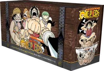 Komiks pro dospělé One Piece: East Blue and Baroque Works: Complete Box Set 1-23 - Eiichiro Oda [EN] (2013, brožovaná)