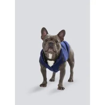 Dámská mikina LIU JO Mikina pro psy tmavě modrá se zlatou výšivkou amoree a srdcem vel. 2XL