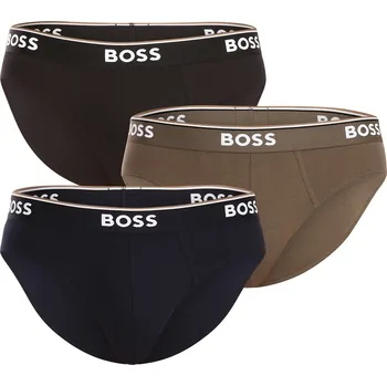 Slipy 3PACK pánské slipy BOSS vícebarevné (50499429 964) XL Možnost vrácení zboží ZDARMA do 120 dnů!