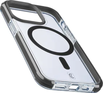 Pouzdro na mobilní telefon Cellularline Tetra Force Strong Guard Mag pro Apple iPhone 14 Pro Max černé/čiré