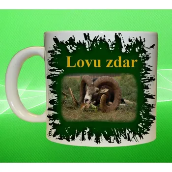 Moon River Lovu zdar muflon II hrnek pro myslivce obsah 75 ml