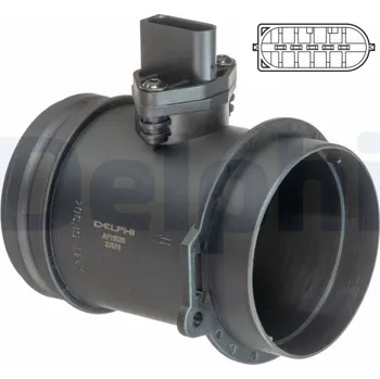 Čidlo automobilu Snímač množství protékajícího vzduchu DELPHI AF10526-12B1