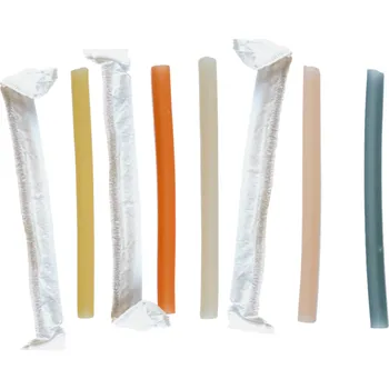 Rýžová brčka RICETIME 12 mm (40 ks) - samostatně balená brčka