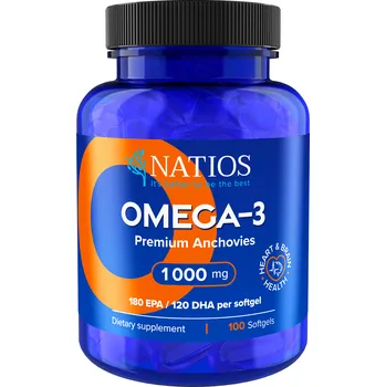 Natios Omega-3 Premium Anchovies 1000…