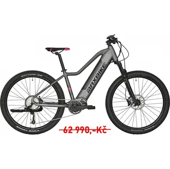 Elektrokolo Maxbike elektrokolo Freya 2.0 2022 šedá-růžová - 18"