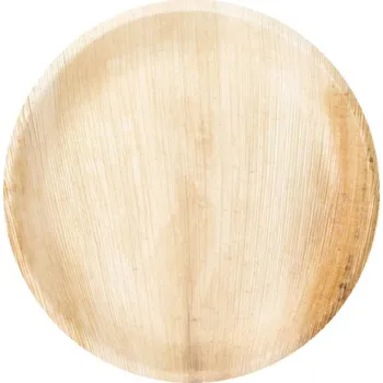 Jednorázové nádobí Moje Party TALÍŘE z palmových listů 25cm 6ks