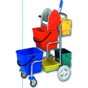 Úklidový vozík Eastmop Kamzík 2x 6, 2x 17 l