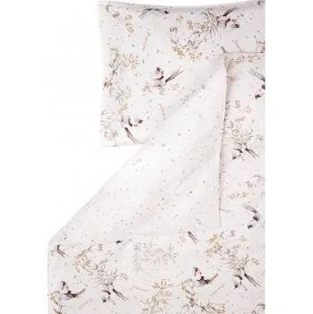 Bytový textil MimiLove Ložní oboustranné povlečení 140 x 200 cm - Golden Birds