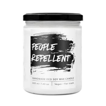 Svíčka Soaphoria People repellent designová handmade svíčka 220 ml varianta: Ovocný punč