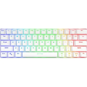 Klávesnice DELTACO GAM-075-W-US, Hráčska klavesnica,USB, US