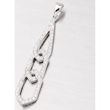 Přívěsek Dámský přívěsek stříbro 925 zirkon AP1465