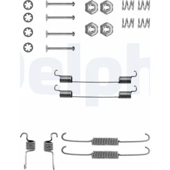 Brzdová čelist Sada příslušenství, brzdové čelisti DELPHI LY1117