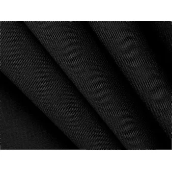 Mirtex Tkanina TENDA SOLE CARIBE 210/192 Černá Black šíře 160cm