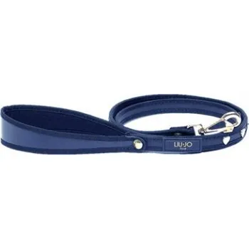 Vodítko pro psa LIU JO Vodítko se srdíčkovými cvočky 115 cm černá vel. U