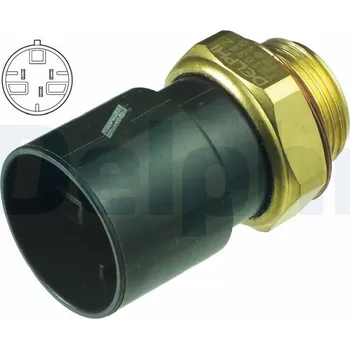 Ventilátor topení a klimatizace Teplotní spínač, větrák chladiče DELPHI TS10342