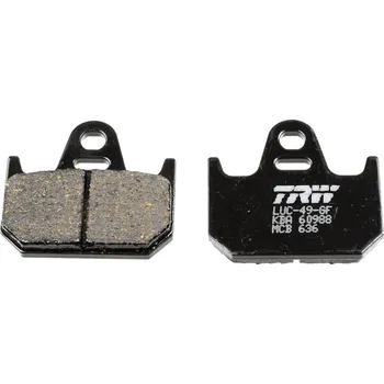 Brzdová destička Sada brzdových destiček, kotoučová brzda TRW MCB636