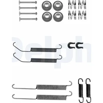 Auto-moto Sada příslušenství, brzdové čelisti DELPHI LY1412