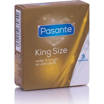 Kondom Pasante King Size kondomy 3 ks