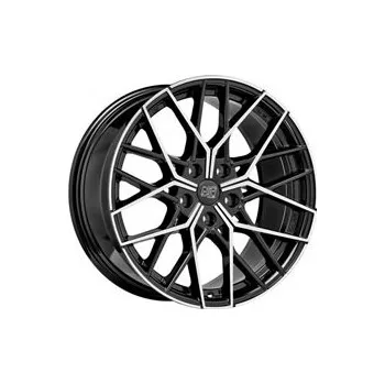 Alu kolo gloss black full polished