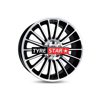 Alu kolo Keskin KT15 8,5x19 5x112 ET30 BLACK FRONT POLISH