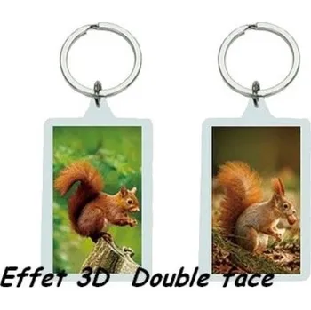 E-myslivost Myslivecký přívěšek - klíčenka 3D VEVERKA