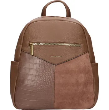 Městský batoh Módní dámský batoh David Jones Terkes - hnědá