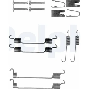Auto-moto Sada příslušenství, brzdové čelisti DELPHI LY1293