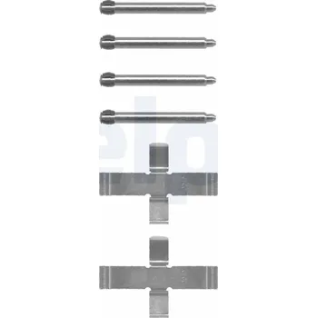 Autodíl Sada příslušenství obložení kotoučové brzdy DELPHI LX0070