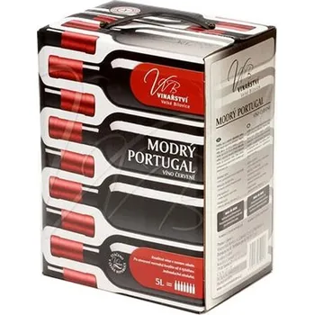 Víno Vinařství Velké Bílovice Modrý Portugal bag in box 5 l