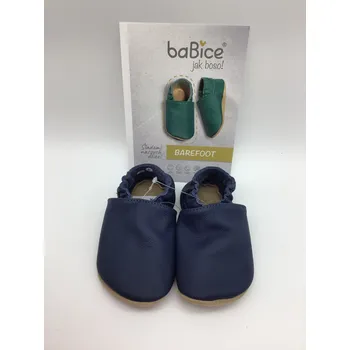 Dámská zdravotní obuv baBice barefoot capáčky MB003 - tmavě modré Velikost EU: 21, vnitřní délka: 137, vnitřní šířka: 64