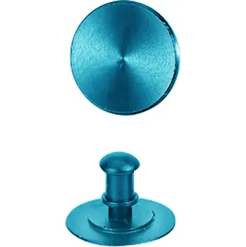 Sportovní měřič Enem Barevné kovové náhradní cvočky pro Xiaomi Smart Band (výprodej) Barva: Světle modrý MBCZ-CV003