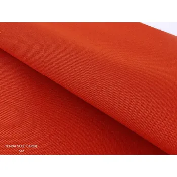 Mirtex Tkanina TENDA SOLE CARIBE 210/322 Červená Red šíře 160cm Velkoobchod Ceník: VELKOOBCHOD: po celých rolích, bez odvíjení