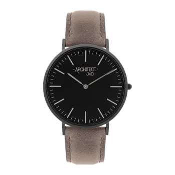 Hodinky JVD Pánské černé luxusní náramkové hodinky Architect JVD AC-065 (POŠTOVNÉ ZDARMA!!!)