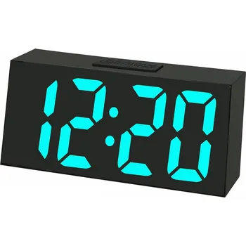 Budík JVD Digitální budík do sítě s modrými LED svítícími čísly JVD SB3628.4 ( )