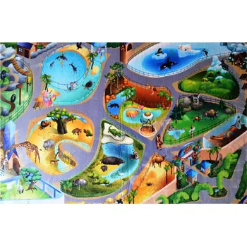 Koberec Dětský koberec Ultra Soft ZOO - 70 x 100 cm (88005)