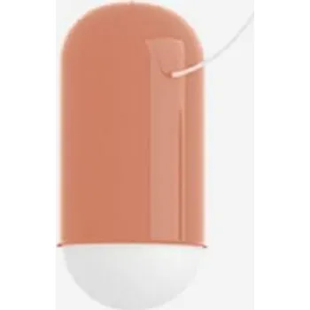 LUCIS závěsné svítidlo CAPSULE 8,1W LED 3000K sklo červenobéžová opál ZL.L1.C20.75