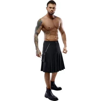 Pánské erotické prádlo Svenjoyment Kilt 2140241 Black Velikost M