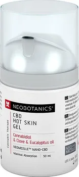 Bylinná léčivá mast Neobotanics CBD Hot Skin Gel 50 ml