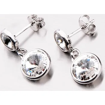 Náušnice Dámské náušnice stříbro 925 krystaly E1702899-2120-SLX