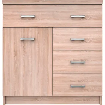 Komoda Tempo Kondela Komoda 1D4S, dub sonoma, TOPTY TYP 20