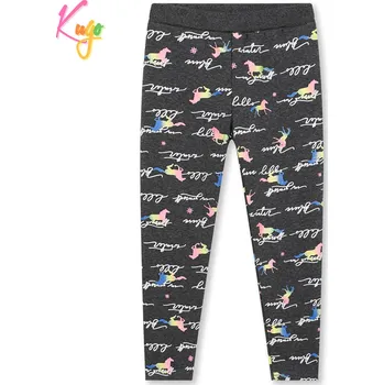 Dívčí oblečení Dívčí legíny, zateplené - KUGO YL1039, tmavě šedá Barva: Šedá, Velikost: 122