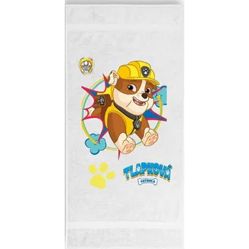 Chlapecká mikina Ručník Rubble Tlapková Patrola