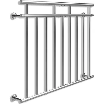 Francouzské balkonové zábradlí 90 x 128 cm nerez Zábradlí Francouzské balkonové zábradlí 90 x 128 cm nerez