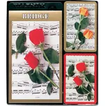 Piatnik Bridžová sada Hudba a růže