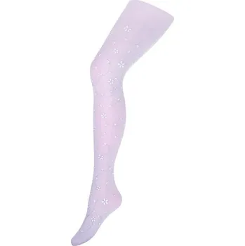 Dětské punčocháče z mikrovlákna New Baby fialové, Velikost 104 (3-4r)