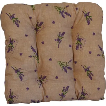 Podsedák LKV Lomnice Foukaný podsedák se šňůrkou 40 x 40 cm levandule