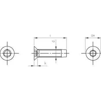 Šroub DIN 7500 A2 ME M 5X16 TX25