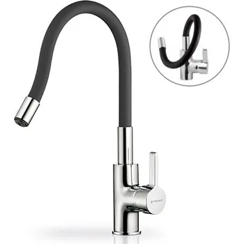 Vodovodní baterie dřezová baterie Pyramis FLESSI černá