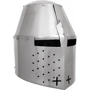 Karnevalový kostým Deepeka Kbelcová přilba Pembridge, cca 1370, 2mm železo